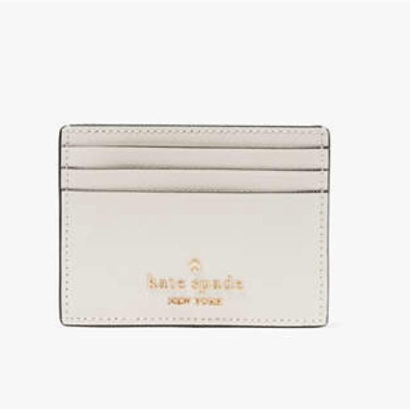 NWT Madison Small Slim Card Holder - Meringue - Picture 6 of 8